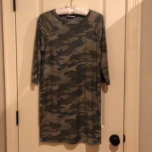 Camo Shirt Dress